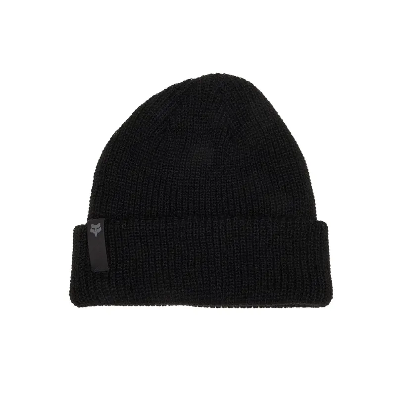 Fox Machinist Beanie in Black