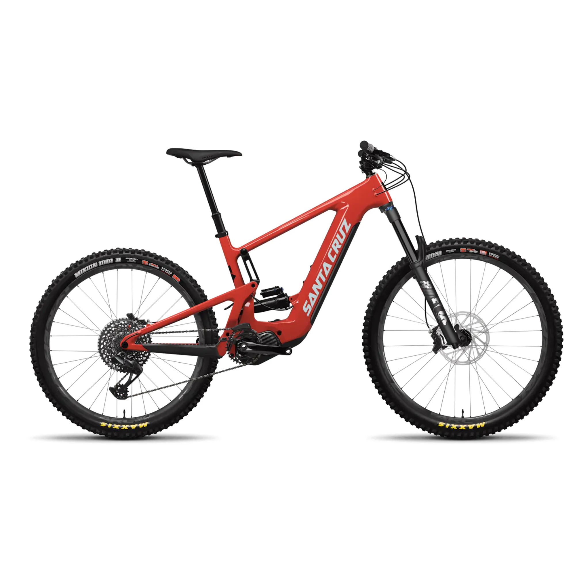 Santa Cruz Heckler MX Carbon S kit in Gloss Heirloom Red