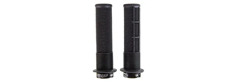 DMR Flanged Thick DeathGrip 2 MTB Handlebar Grips in Black