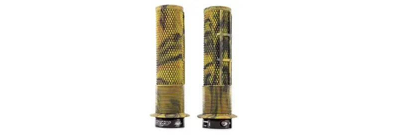 DMR Flanged Thin DeathGrip 2 MTB Handlebar Grips in Camo