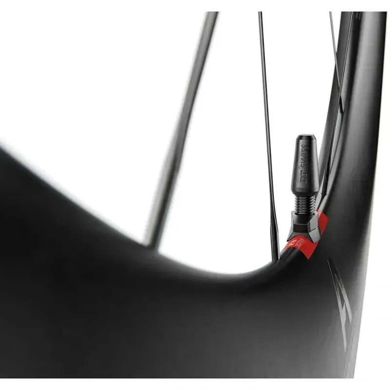 DT Swiss ARC 1100 DICUT Carbon Clincher 55mm Disc Brake Front Wheel in Black-1