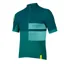 Endura FS260 Print S/S Jersey in Emerald Green