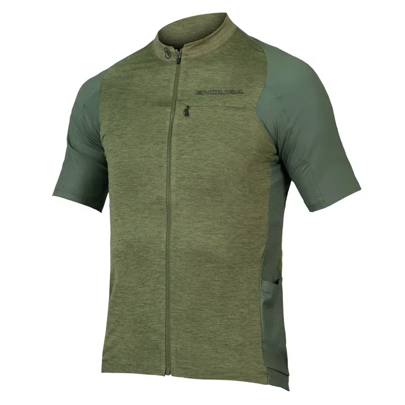 Endura GV500 Reiver Short Sleeved Jersey in Green 