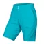 Endura Hummvee Lite Womens Shorts With Liner in Blue