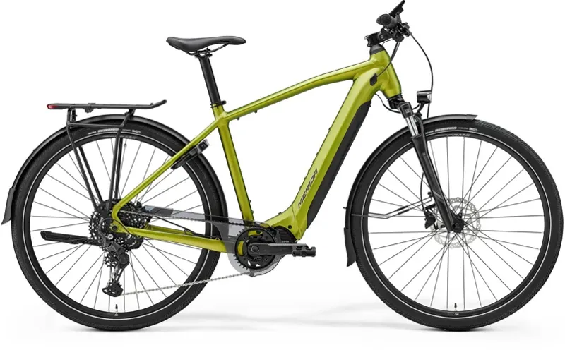 Merida eSpresso 575 EQ Electric Bike in Green/Black