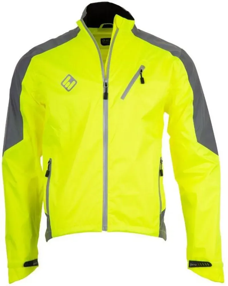 ETC Arid Force 10 Rain Jacket in Silver/Yellow