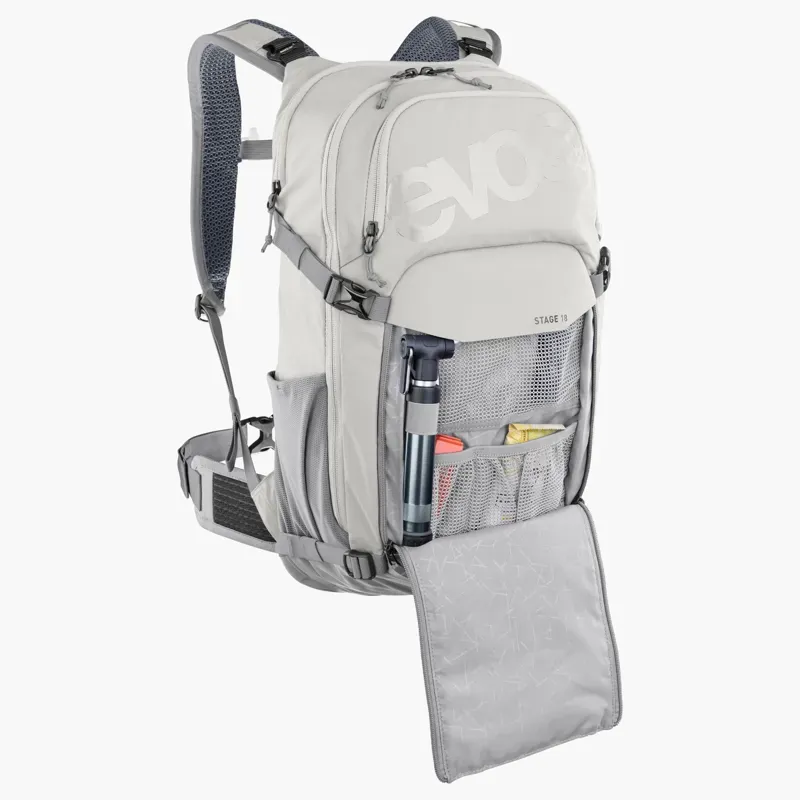 Evoc Stage 18-litre Performance Backpack in Sand/Stone-3
