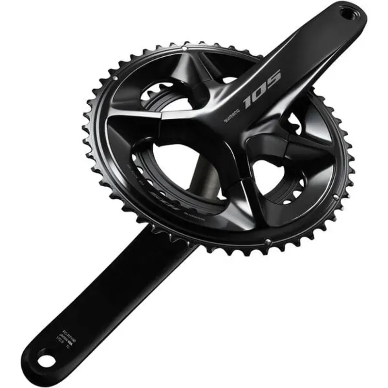Shimano 105 R7100 12 Speed Chainset in Black-1