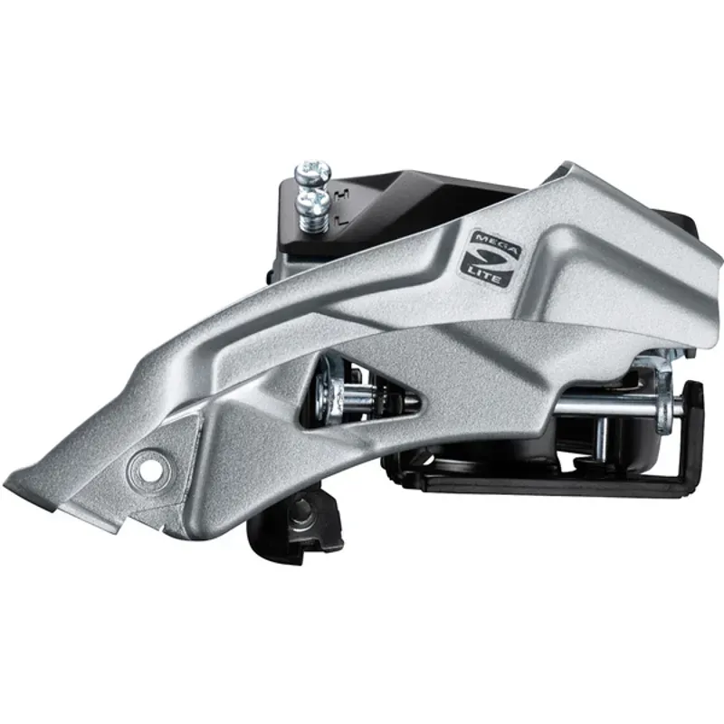 FR MECH Altus M2000 Hyb Con Multi 63- 66 Silver/ Black 9-speed, conventional swing triple