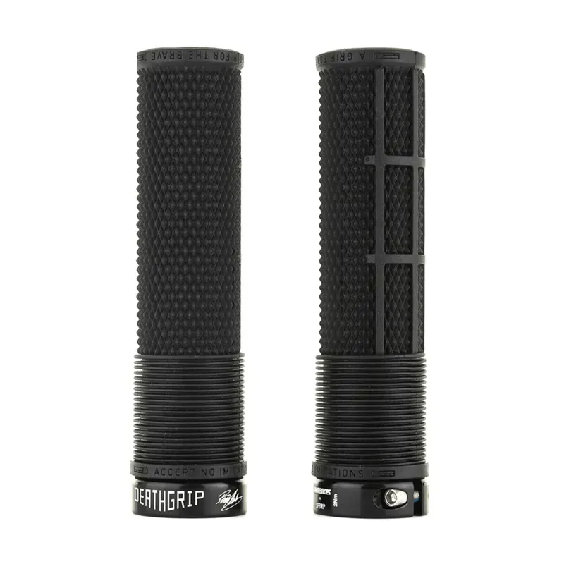 DMR DeathGrip 2 Thick Flangeless Grips in Black