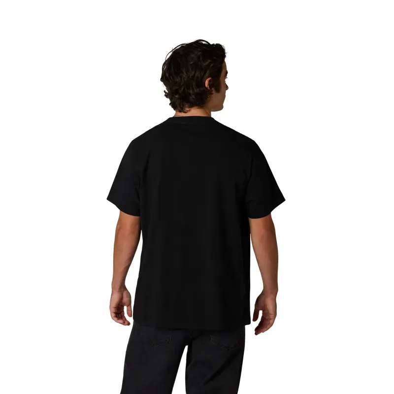 Fox Badge 195 Original T-Shirt in Black-3