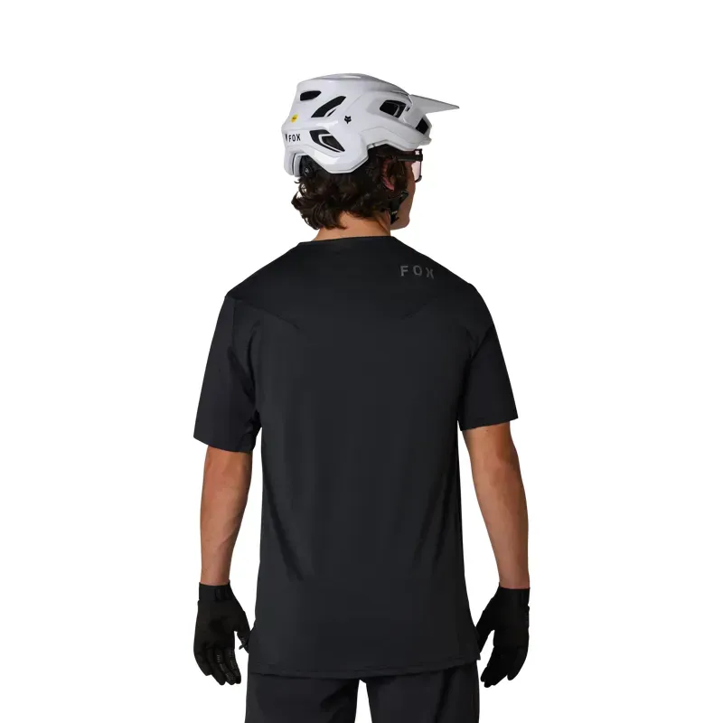 Fox Flexair Short Sleeve Jersey in Black-3