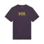 Fox Image Print 195 Original T-Shirt in Plum Perfect