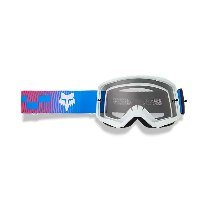 Fox Main Collect Mirrored Lens Goggles in Blue/Pink