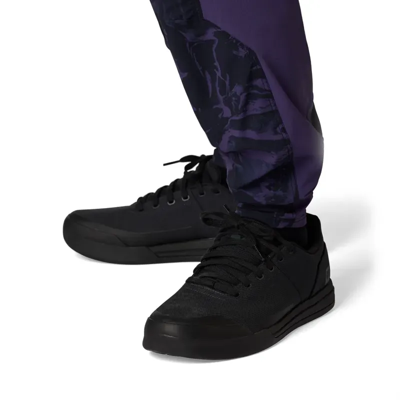 Fox Ranger Image Print Pants in Plum Purple-3