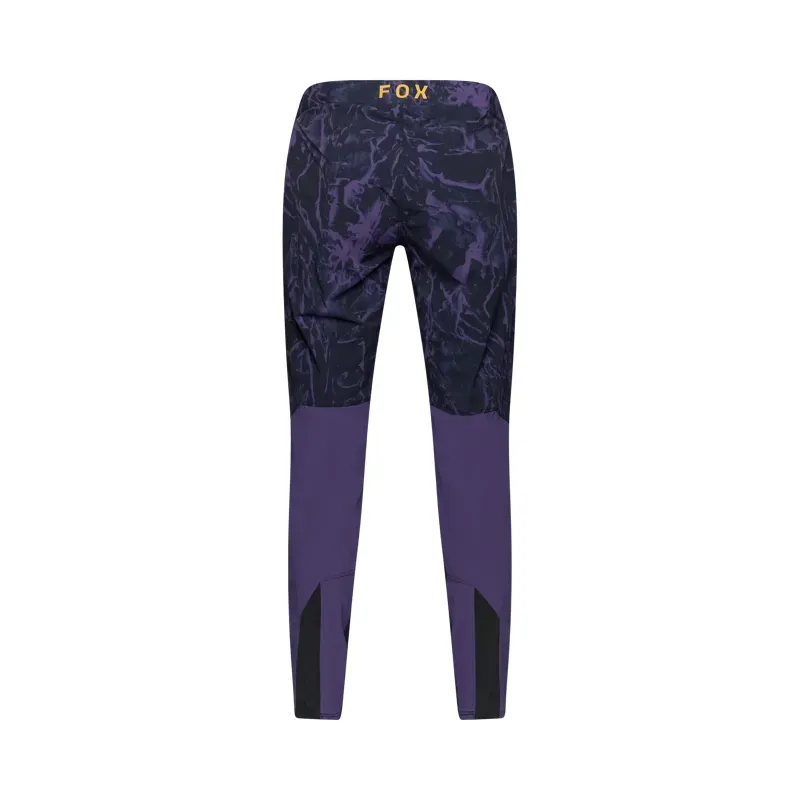 Fox Ranger Image Print Pants in Plum Purple-1
