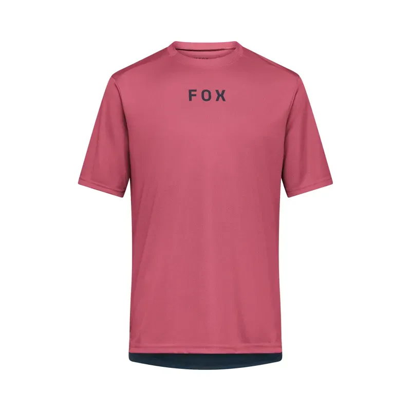 Fox Ranger Wordmark Jersey in Berry