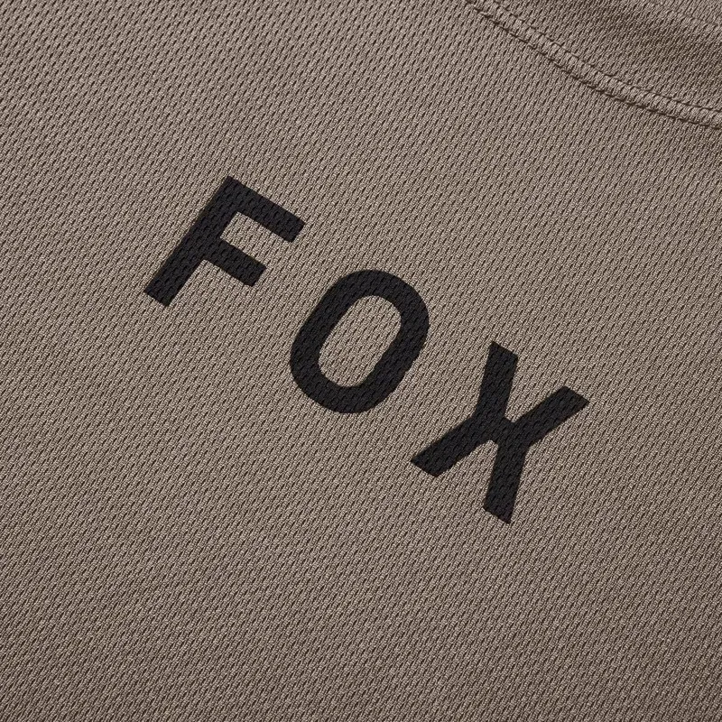 Fox Ranger Wordmark Jersey in Nutmeg Brown-3