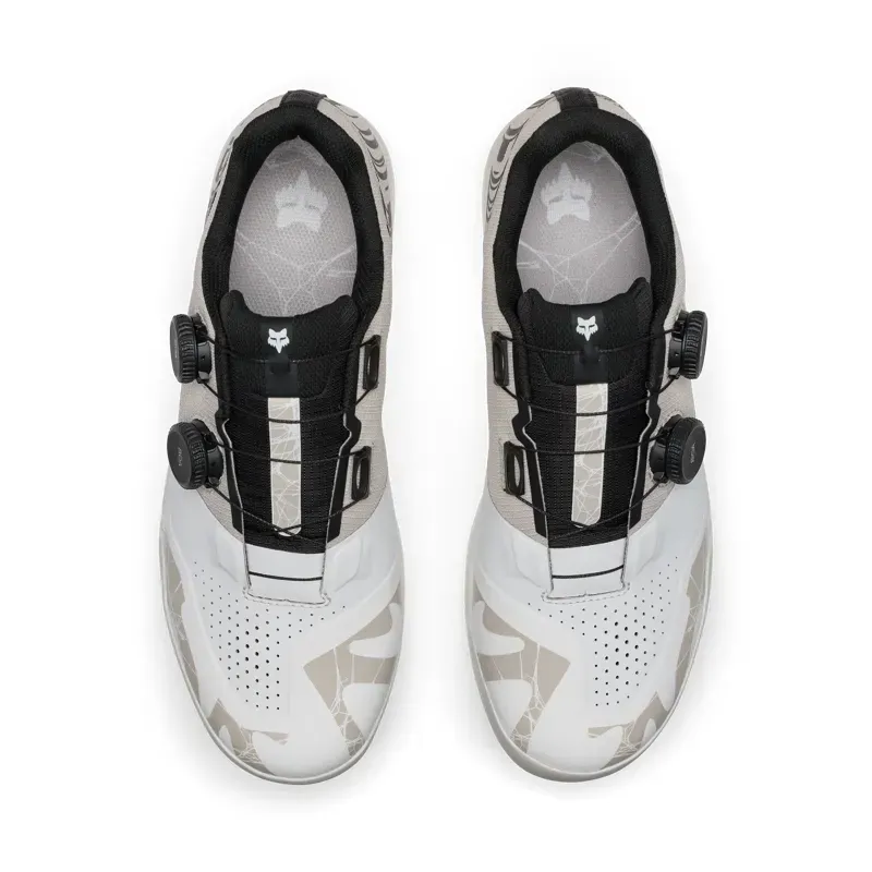 Fox Union BOA Diffuse Special Edition Clipless Shoes in Chalk White-3