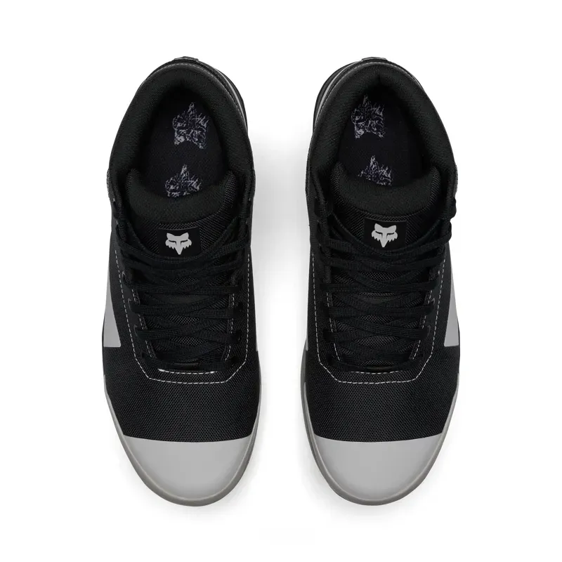 Fox Union Canvas Mid Park Special Edition Flat Shoes in Black-3