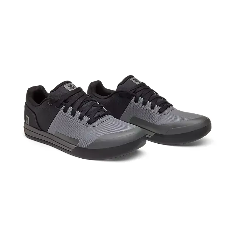 Fox Union Canvas Shoes in Dark Shadow Grey-3