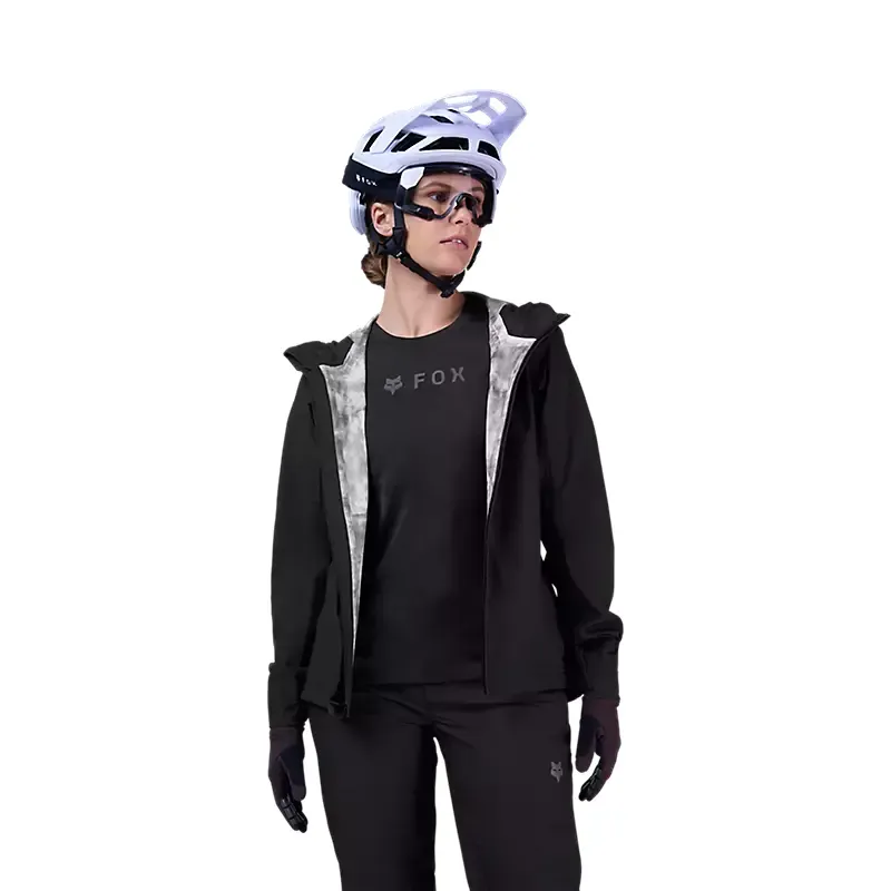 Fox Women's 2.5-Layer Ranger Water Jacket in Black-4