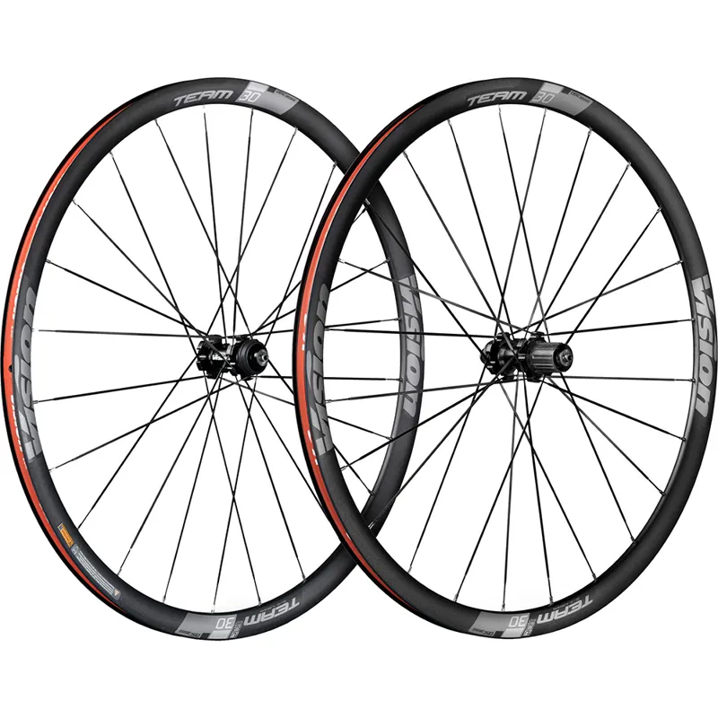Vision Team 30 Disc Wheels Black
