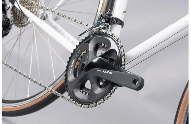 2021 Genesis Equilibrium Steel Road Bike in White-6