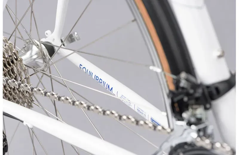 2021 Genesis Equilibrium Steel Road Bike in White-7