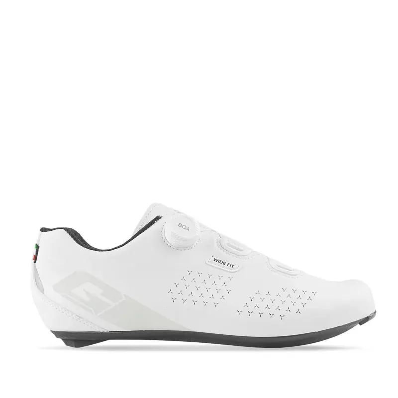 Gaerne G.SPRINT+ WIDE Wide Cycling Shoes in White