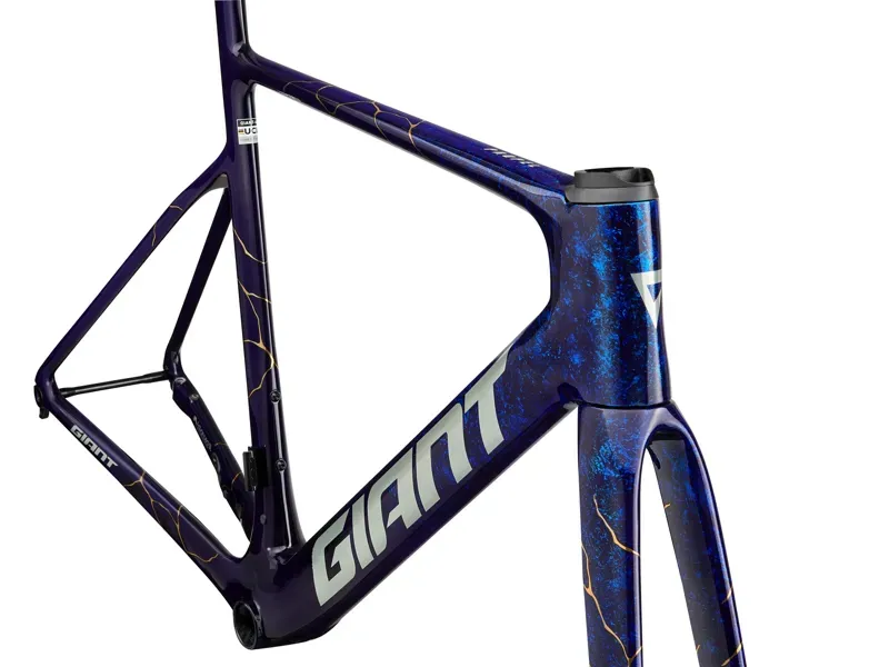 Giant Propel Advanced SL Road Bike Frameset in Kintsugi Blue/Chrome-3