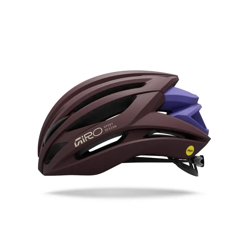 Giro Syntax Mips Helmet in Matte Dark Maroon-1