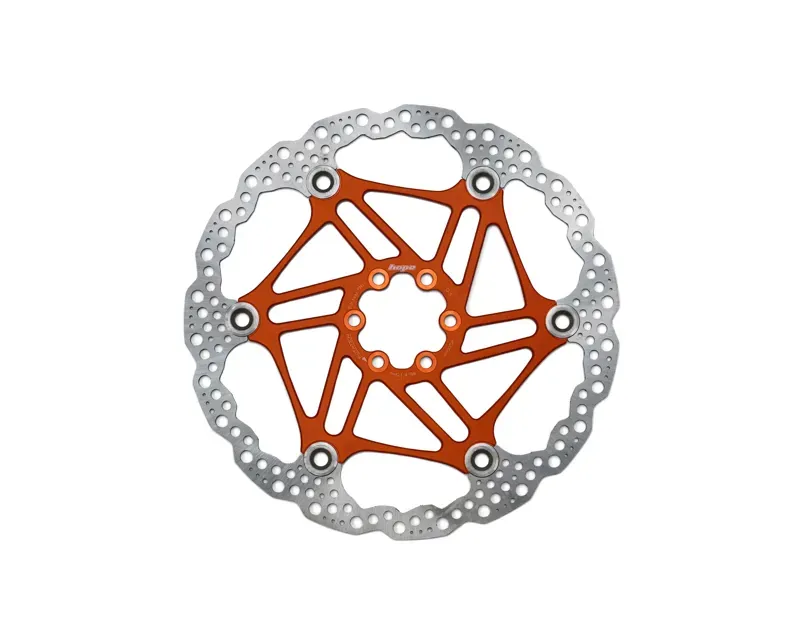 Hope Floating Disc 200mm 6 Bolt Float Rotor in Orange
