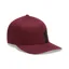 Fox F Head X Flexfit Hat in Dark Maroon