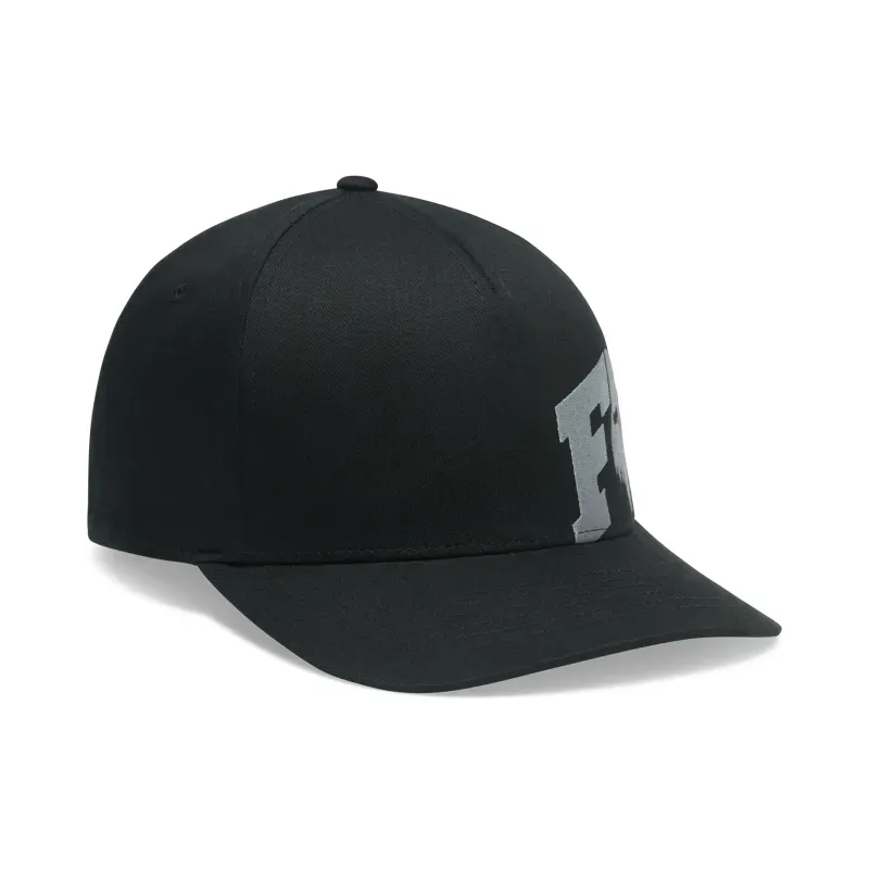 Fox F Head X Flexfit Hat in Black