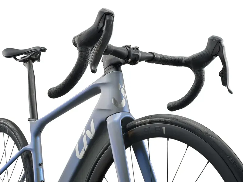 Liv Avail Advanced E+ Elite 0 25km/H eRoad Bike in Moonstone-1
