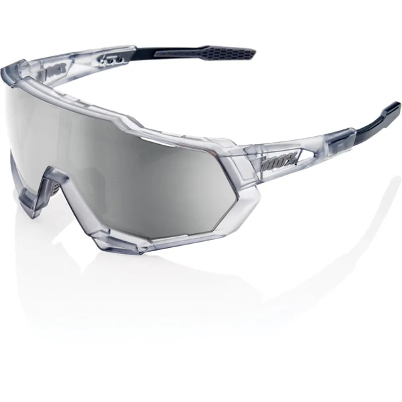 100 Percent Speedtrap HiPer Mirror Silver Lens Sunglasses in Clear