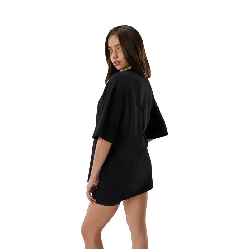 Fox Head Heavyweight Short Sleeve T-Shirt in Black-5
