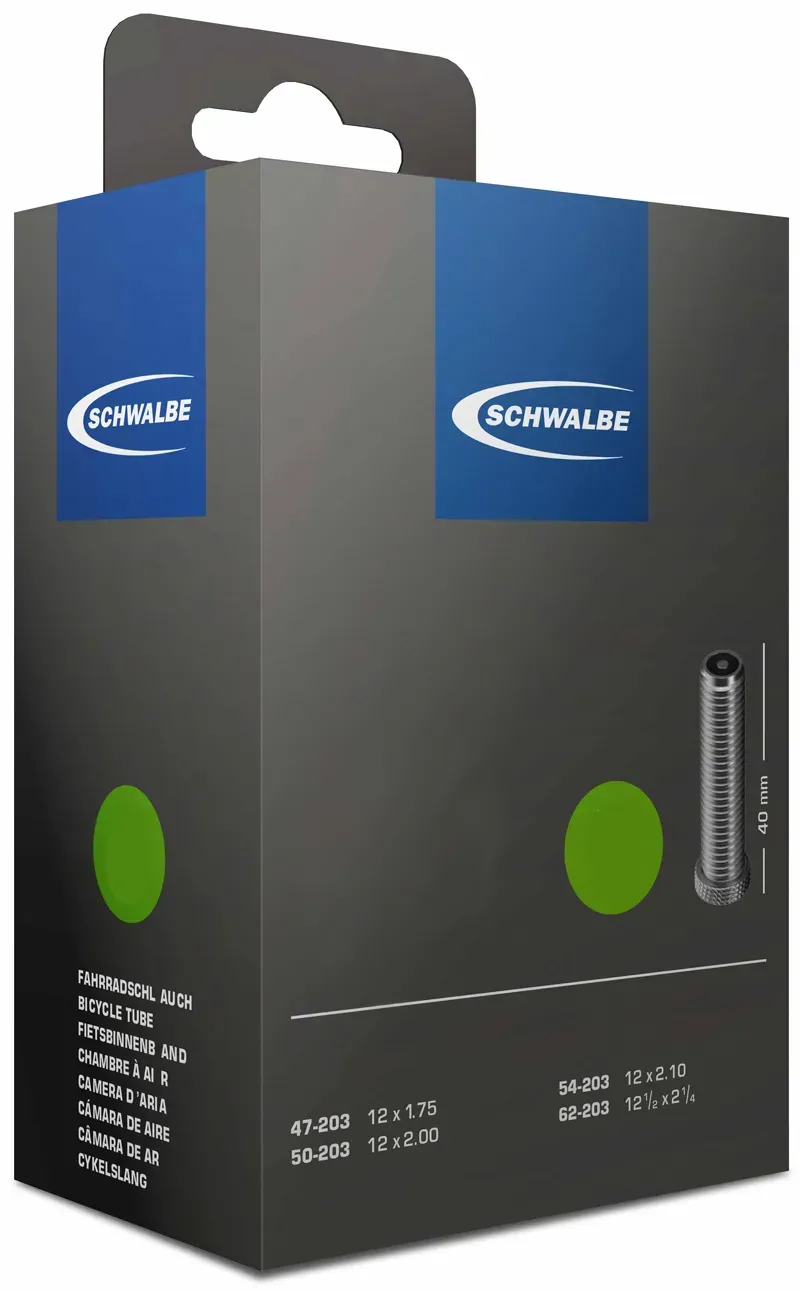 Schwalbe Schrader Valve Inner Tube - AV TR4 2-2 1/2-16/17
