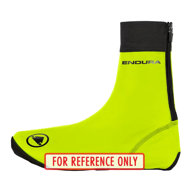 Endura FS260-Pro Slick Overshoe II Hi-Viz in Yellow -2