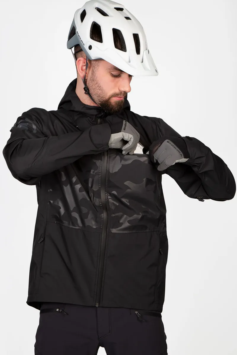 Endura SingleTrack II Jacket in Electric Blue -1