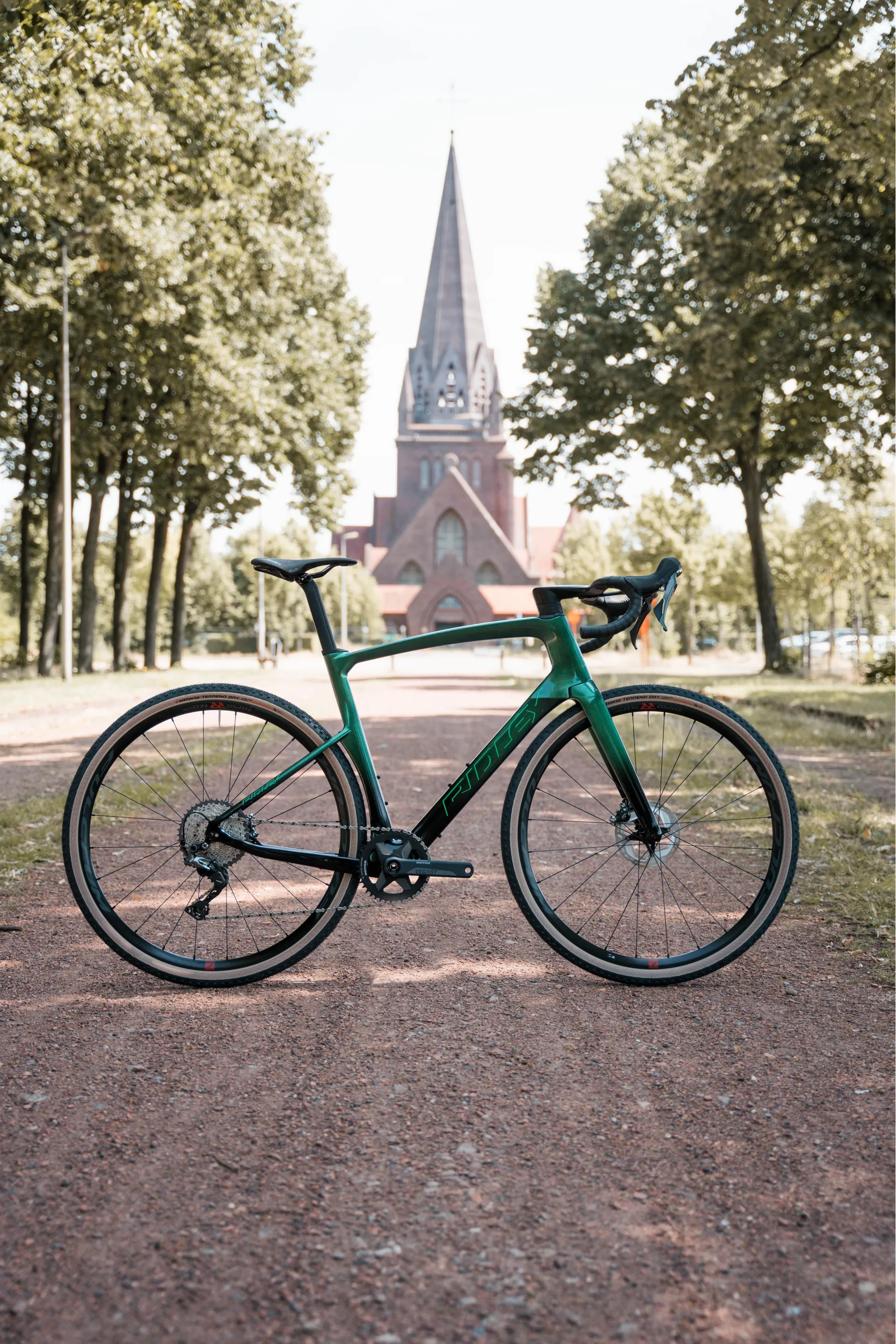 Ridley Kanzo Fast GRX800 1X in Green