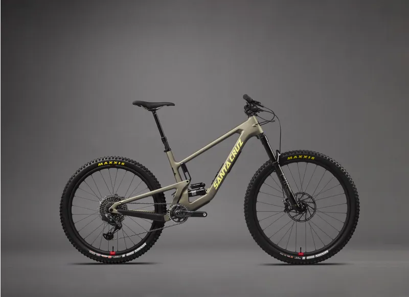 Santa Cruz 5010 Carbon MX R in Matte Nickel/Yellow-7