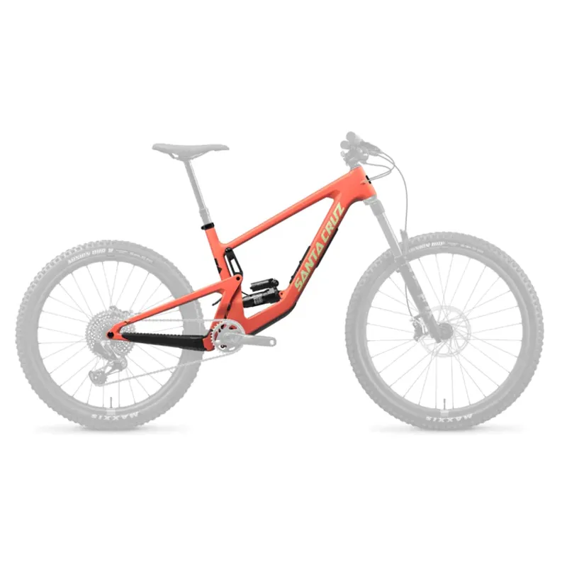 Santa Cruz Bronson Carbon CC Frame and Shock in Sockeye Salmon