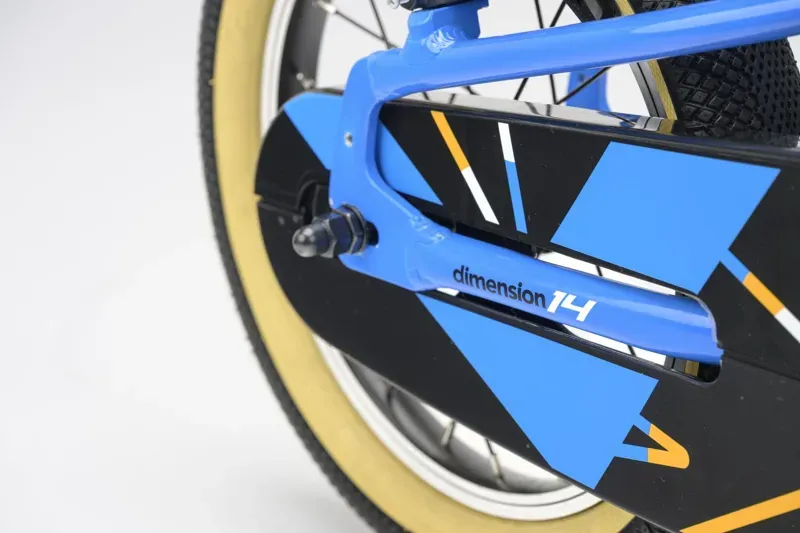 Ridgeback Dimension 14 Kids Bike in Bertie Blue-5