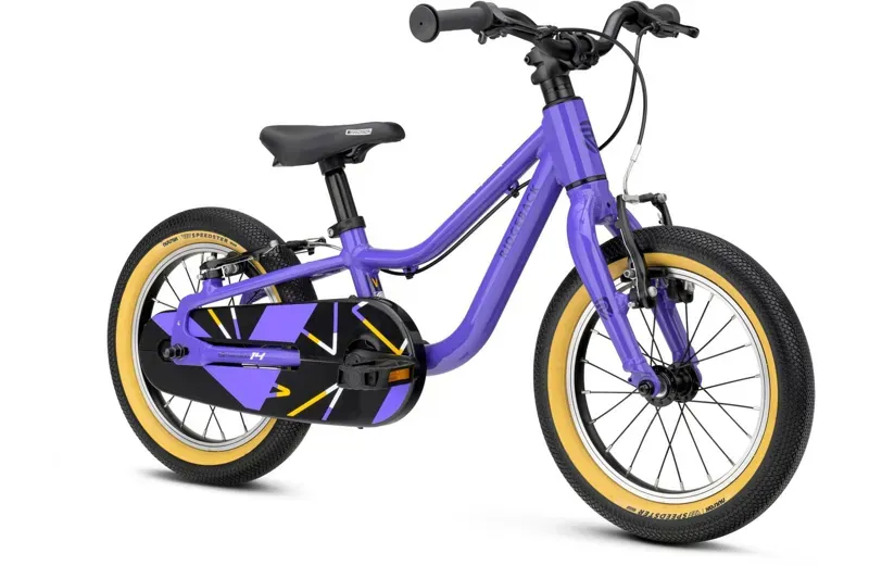 Ridgeback Dimension 14 Kids Bike in Lightning Lilac-1