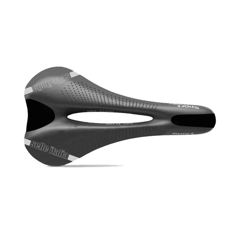 Selle Italia Sport Gel Flow Manganese Saddle in Black