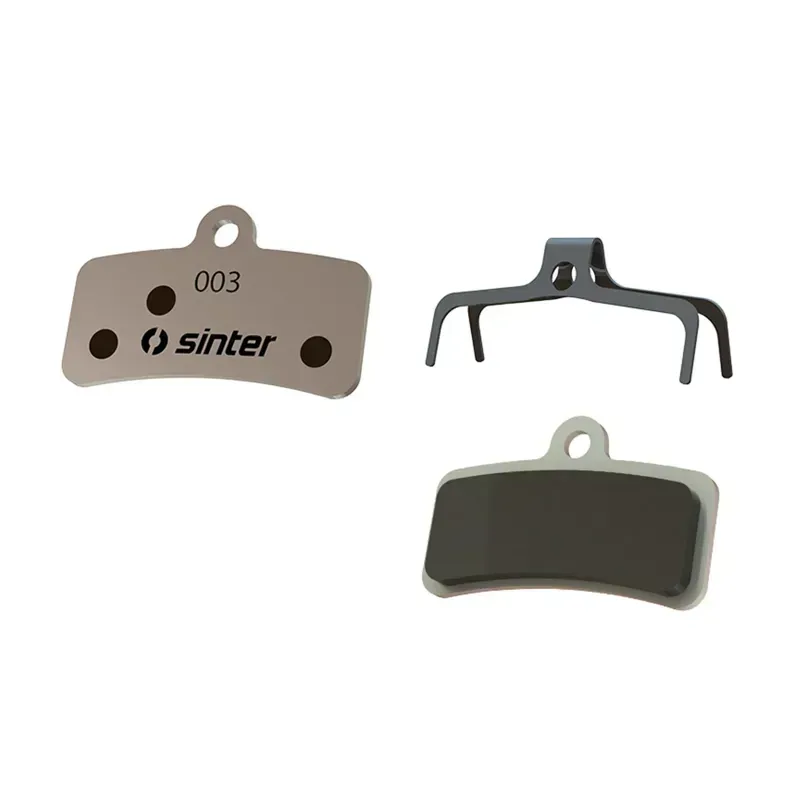 Sinter Disc Brake Pads 003 Shimano D Single Pair Blister Pack In Red