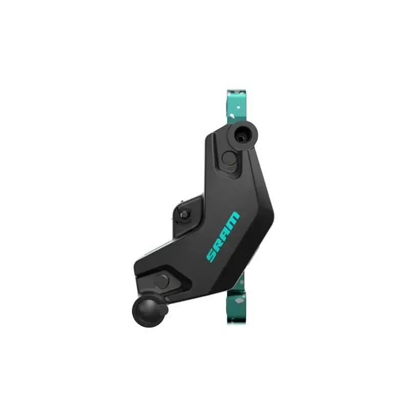 SRAM Motive Ultimate Stealth Disc Brake Set LE in Teal Splatter-4