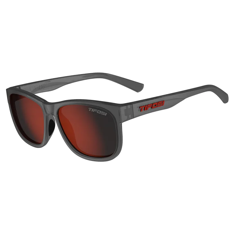 Lunettes De Soleil Tifosi Swank XL - Monture Tortue Bleue - Verres Marron - Unisexe